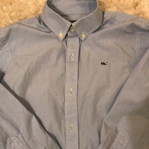 Vineyard Vines kids whale shirt button down small